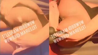 سكس نودز اماراتية قحبة تستعرض طيزها وكسها وبزازها ومعاها زبر صناعي دلوعة القحبة